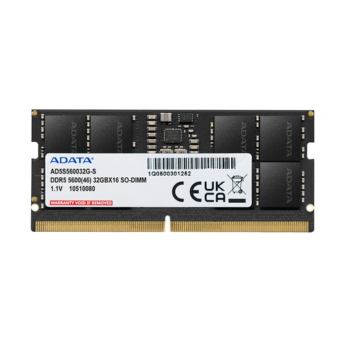 ADATA AD5S560016G-S memory module 16 GB 1 x 16 GB DDR5 5600 MHz ECC - AD5S560...