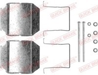 Quick Brake 109-1237 Accessory Kit, Disc Brake Pad For CitroËN