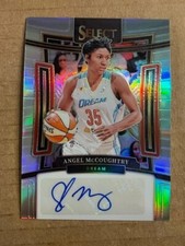 ANGEL MCCOUGHTRY 2024 Panini Select WNBA Silver Prizm AUTO Autograph
