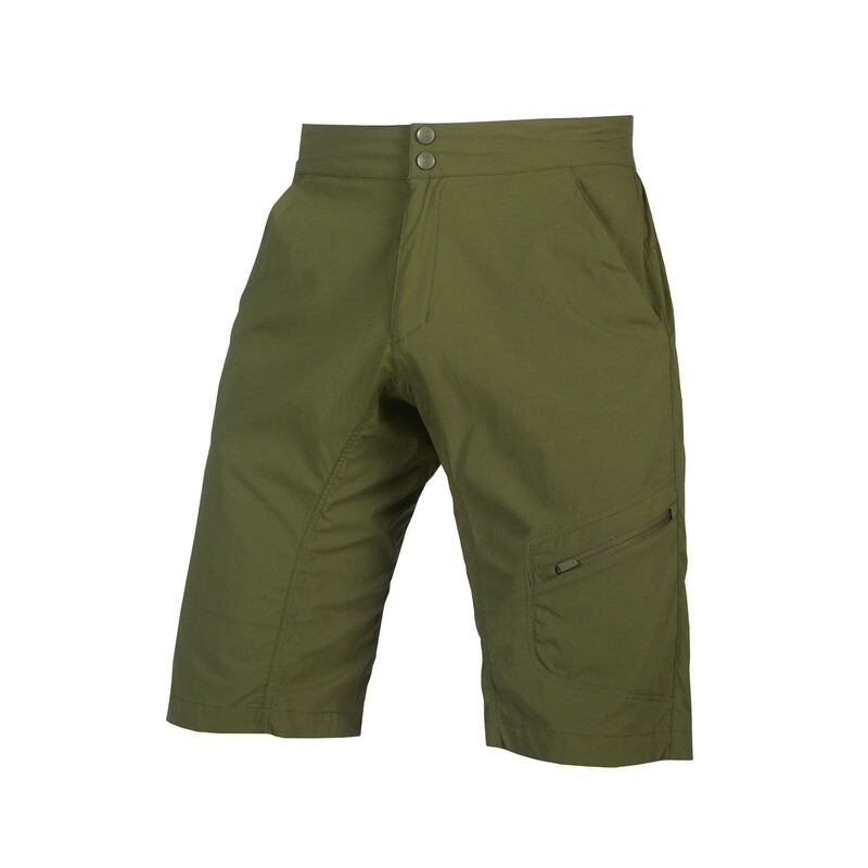 Shorts MTB Hummvee Lite With Padding Green Endura MTB-image
