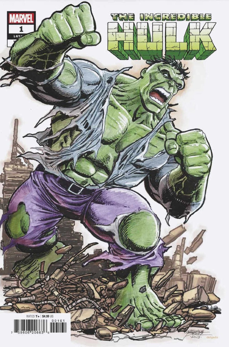 Incredible Hulk 1 George Perez Variant | eBay
