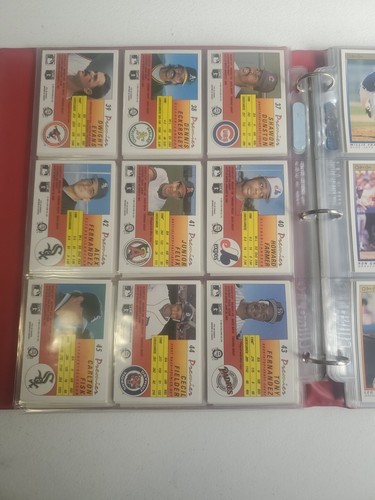 Juego completo de 132 tarjetas de béisbol O-Pee-Chee Premier 1991 en álbum - Imagen 10 de 24