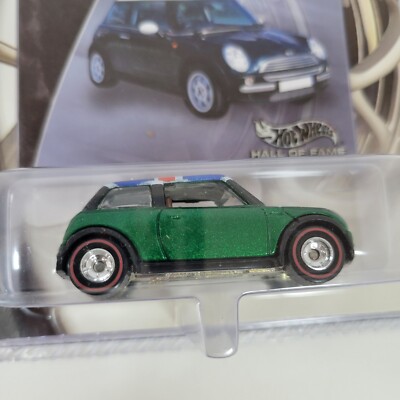 Hot Wheels Hall of Fame 2001 Mini Cooper Forest green greatest