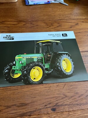 John Deere 2040S X-E Tractor German For 1985 Brochure AMIL21 ver2