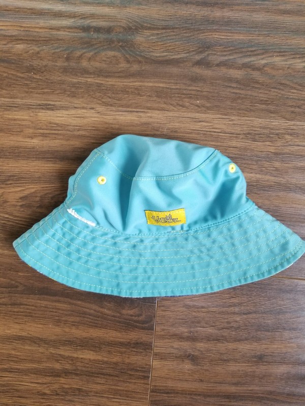 UV Skinz Size 3T 3 Boy Sun Hat 2 Sides Blue