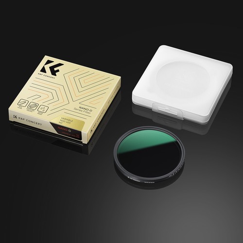 K&F Concept Lens Filter ND2 to ND400 49mm 67mm 77mm NANO D Neutral Density - Picture 2 of 8