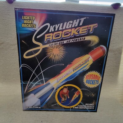New Sealed Skylight Rocket Air Powered 5 Reusable Rockets 230670