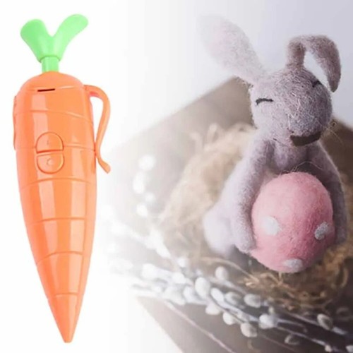Carrot Shape Novelty Voice Recorder Pen Plastic 20s Recording Pen for