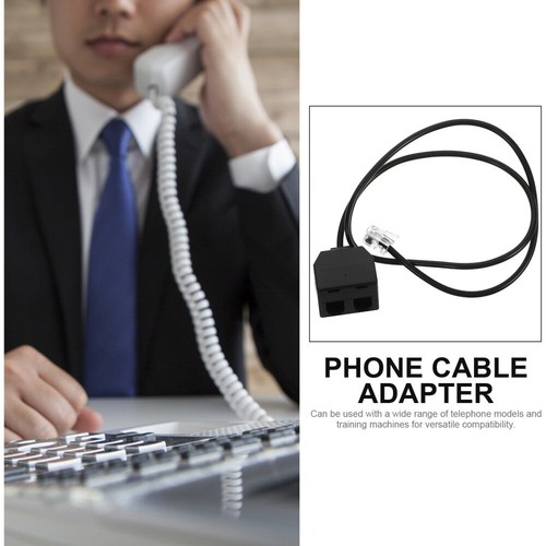 Telefonverlängerungskabel Steckeradapter Splitter Für Telefonkabel - Photo 10/12