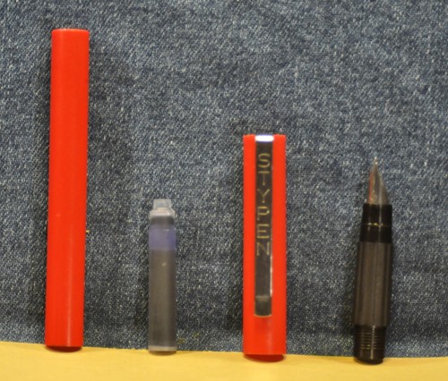 "Stypen" Vintage Red&CT French c.1981's Fountain pen - Imagen 3 de 11