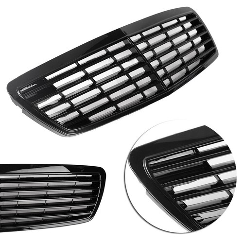 Rejilla radiador parrilla mercedes-benz w211 clase e320 e350 e500 e55 2002-2006 - Imagen 5 de 11