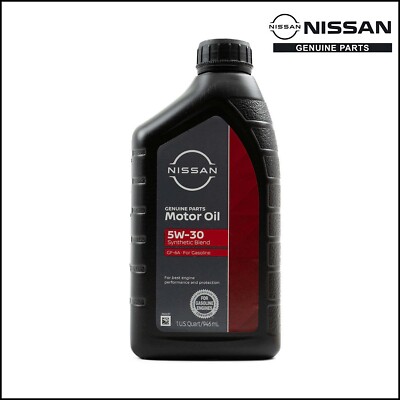 Genuine Nissan 5W-30 Engine Oil - 1qt - 999PK-05W30NN | eBay