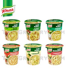 KNORR Buckets Instant Mashed Potatoes with Bacon, Toamto, Herbs, Cheese