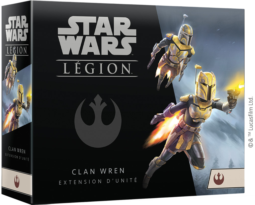 Extension Star Wars Légion Clan Wren en VF figurine de jeu de stratégie FFSWL68