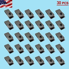 For GM U-nut Clips- M6-1.0 Thread- Center Of Hole To Edge- 30 Clips- #194