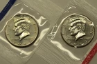 2003 P & D Uncirculated Kennedy Half Dollars in Mint Cello, Free Shipping