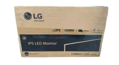 22'' LED / LCD MONITOR 1080P - HDMI - LG NEW SEALED IPS LED MONITOR 22'' 22MB35V!!