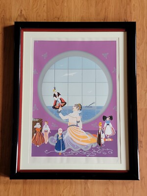 ERTE Signed Numbered Serigraph Les Poupees Russes 1979