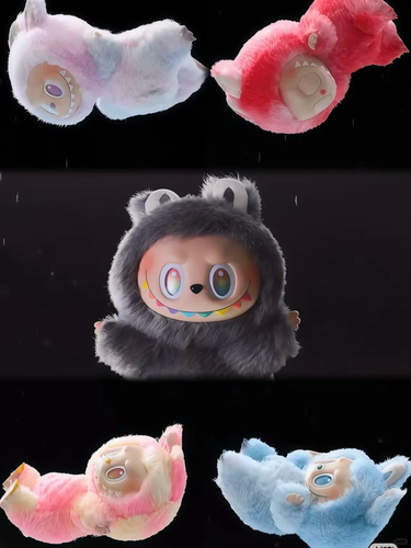 Peluche POP offres MART Labubu The Monsters Big into Energy boîte aveugle figurine cadeau NEUF