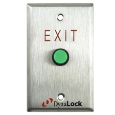 Dynalock 6115A Push Button EXIT Markings [CTOKT]