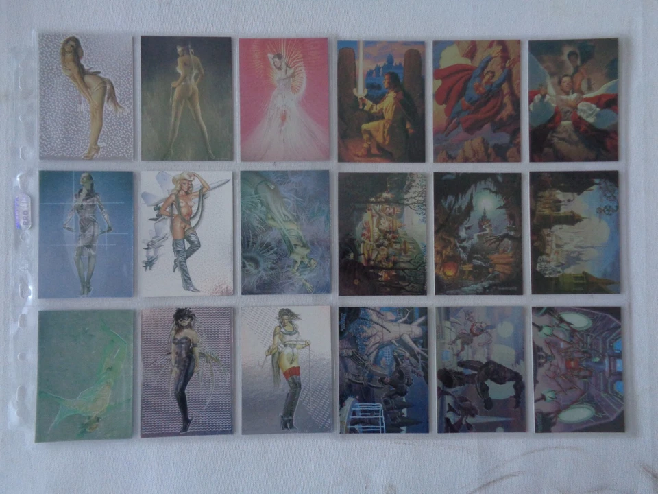 Juego completo de 90 cartas coleccionables Supreme Comic Image Marvel 1996 Foto 3 de 4