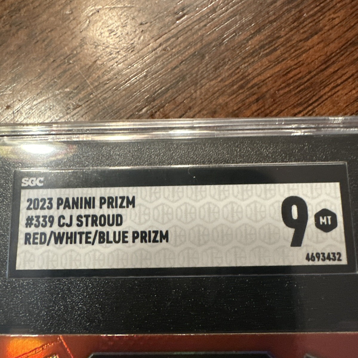祈り / BU-ZONE 2022 12.d 2023 Panini Prizm - Rookies C.J. Stroud #339 Red White