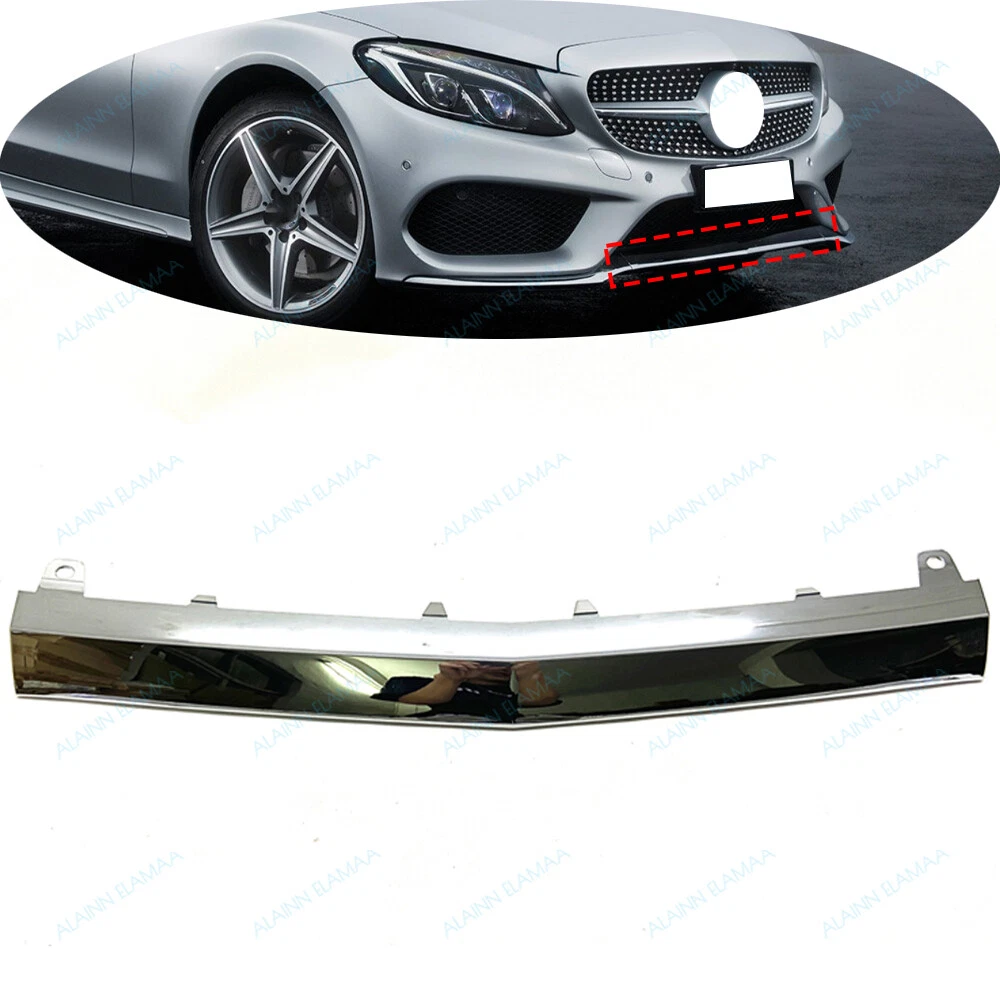 Front Bumper Cover Molding Trim 2058851574 For 15-18 Mercedes-Benz 
