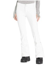 Obermeyer L15608 Womens White Water-Resistant the Bond Ski Pants Size 8 Short