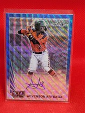 2021 Leaf Metal Draft 1990 Aeverson Arteaga #LA-AA1 Auto BLUE WAVE ***1/20**