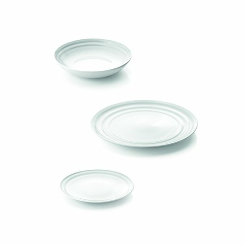 Guzzini Gocce Everyday Set 6 Posti Tavola, Porcellana, Bianco, 6 unità (K5D) - Foto 1 di 1
