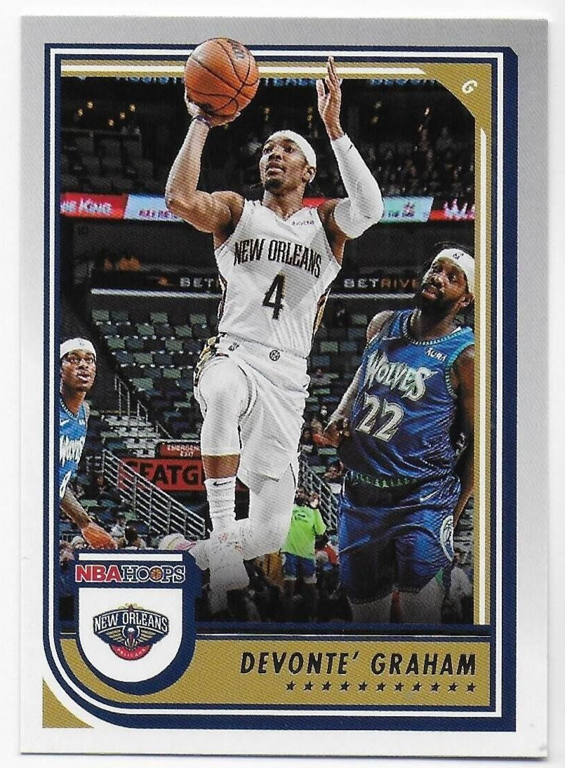 2022-23 Hoops #145 Devonte' Graham - New Orleans Pelicans