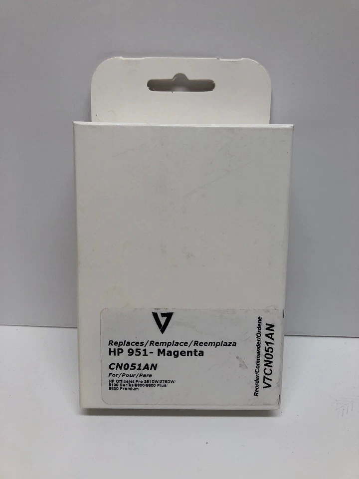 TONER V7 V7CN051AN V7 TINTA MAGENTA 700PG RENDIMIENTO Foto 2 de 4