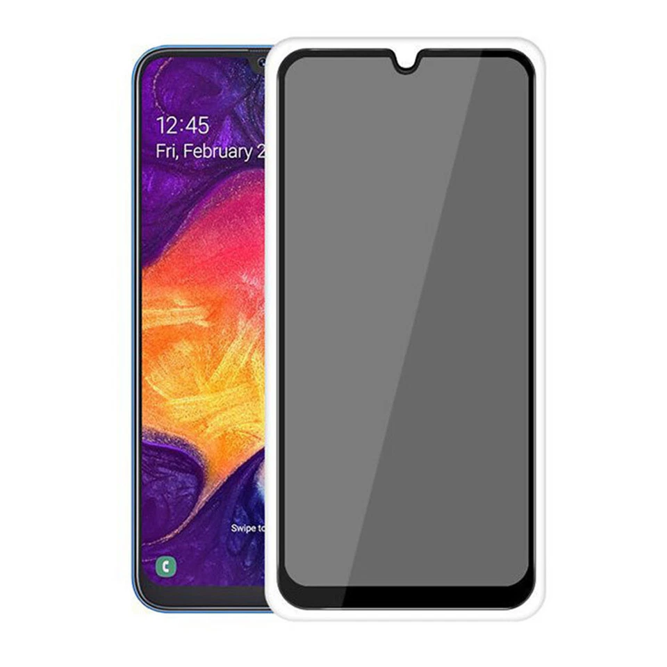 Vidro temperado privacidade para celular OPPO filme protetor de tela anti-espião novo - Imagem 3 de 4