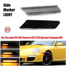 Sequential LED Side Marker Lights for 2005-2012 Porsche 997 Cayman Boxster 987