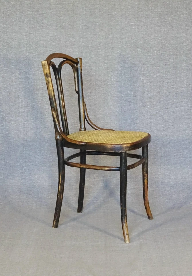 Chaise CAMBIER N°176 (Belgique) bistrot, - 1925- cannée , no Thonet - Photo 4/4