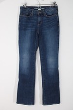 Eddie Bauer 0 Blue Truly Straight Bootcut Cotton Stretch Denim Jeans