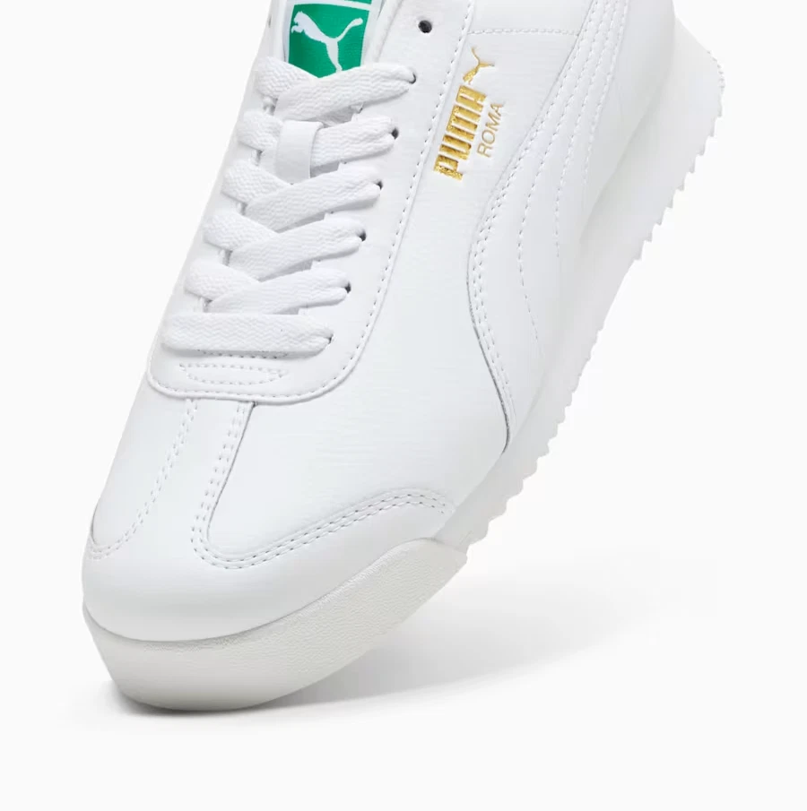 Puma Roma 24 Pulgadas Triple Blanco Todas Las Tallas Stock Limitado - Imagen 4 de 4