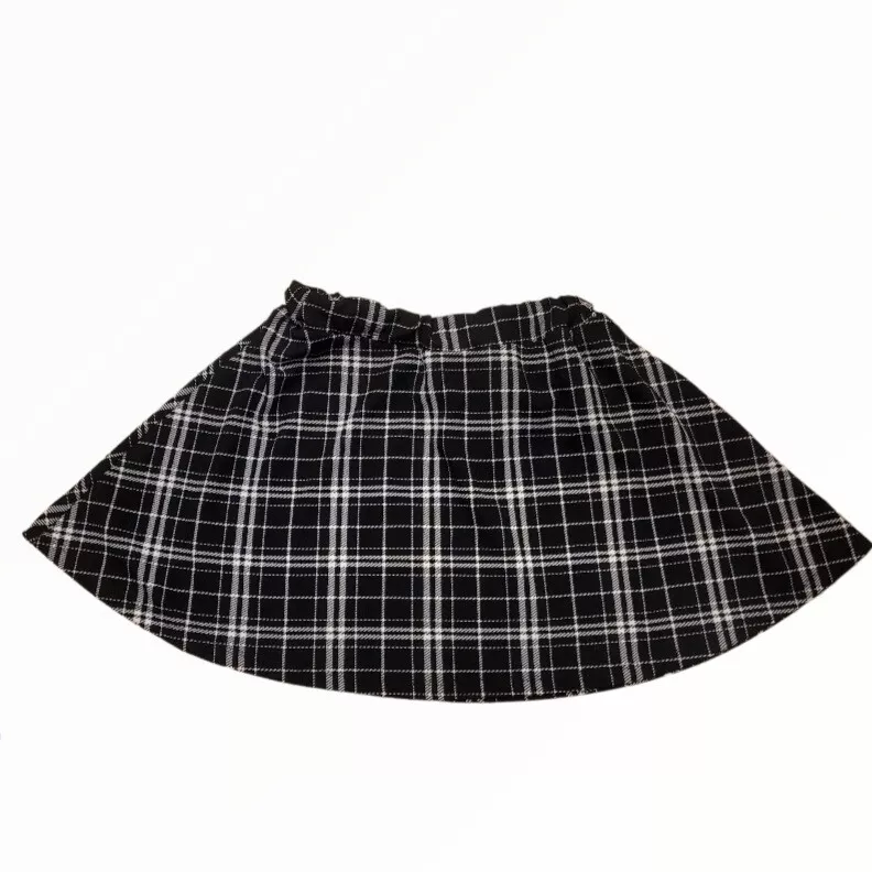 Black and white top checkered skirt ebay
