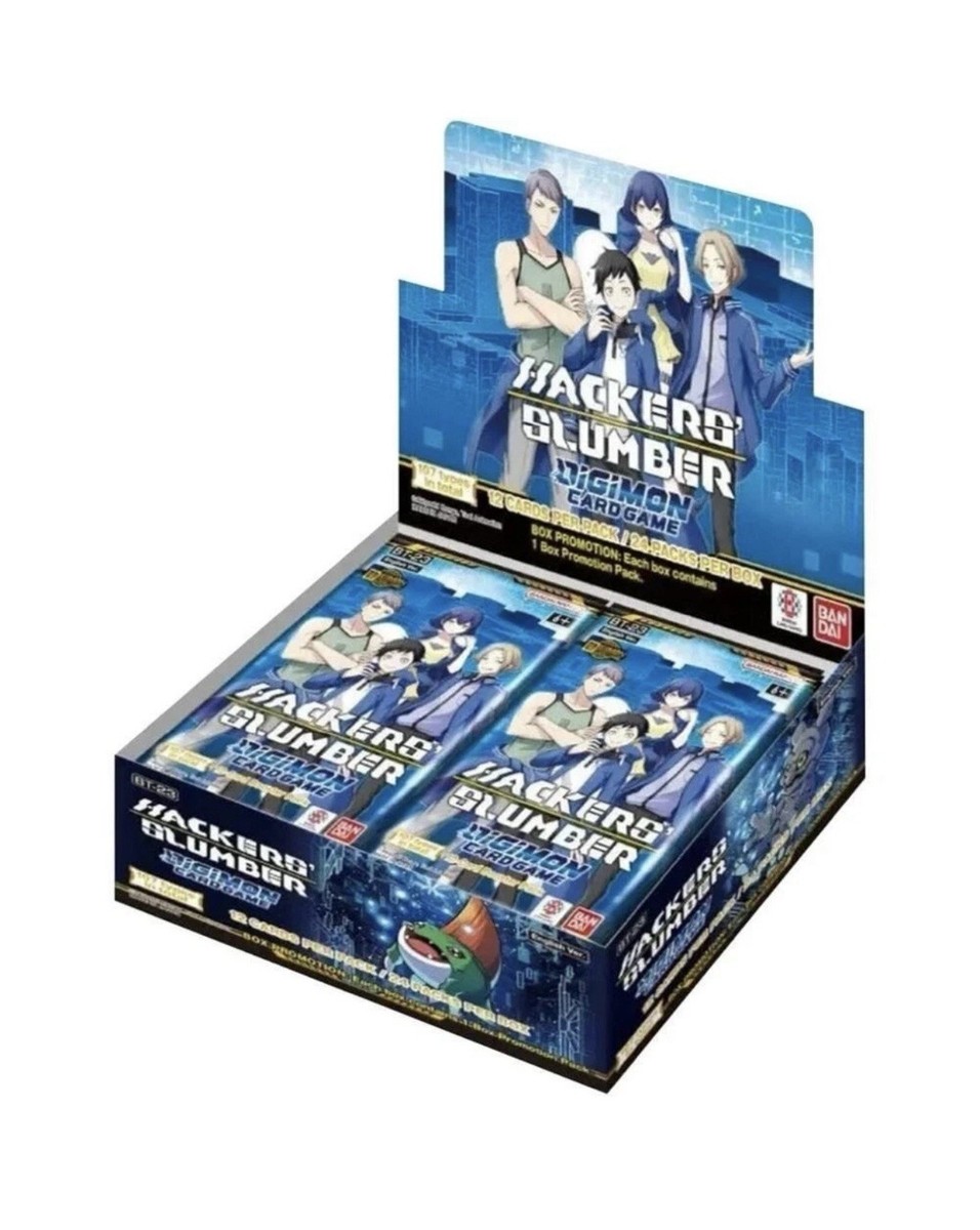 DIGIMON CARD GAME: Hackers' Slumber Booster Box BT23 English Version Sealed  | eBay