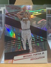 2024-25 Panini Revolution #15 Michael Porter Jr. Red Swirl Denver Nuggets