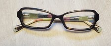 Coach HC 6010 Quinn Dark Tortoise 50-16-135 Plastic Full Rim Eyeglasses Women