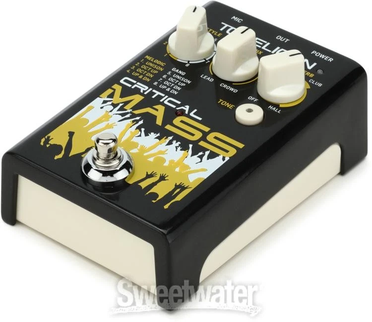 TC-Helicon Critical Mass Vocal Harmony Effects Pedal - Image 2 of 4