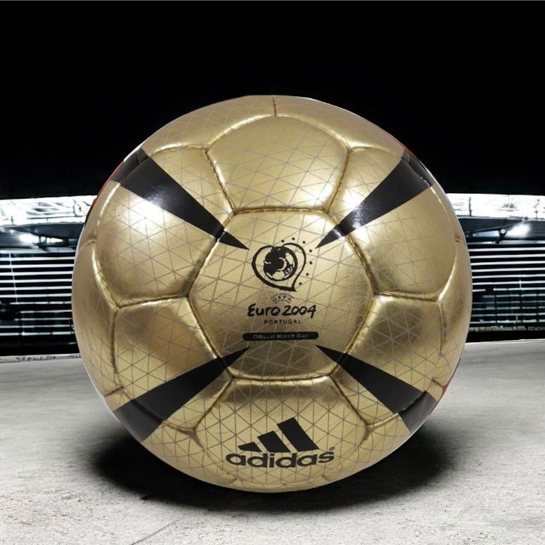New Adidas Roteiro Portugal Euro Cup 2004 Official Size 5 Soccer