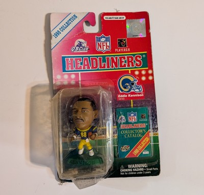 1998 NFL Headliners Big Head Eddie Kennison #88 Football Figure Chargers