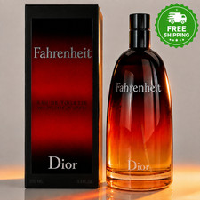 New Fahrenheit Perfume Eau De Toilette 3.4 oz 100 ml EDT Cologne for Men Sealed