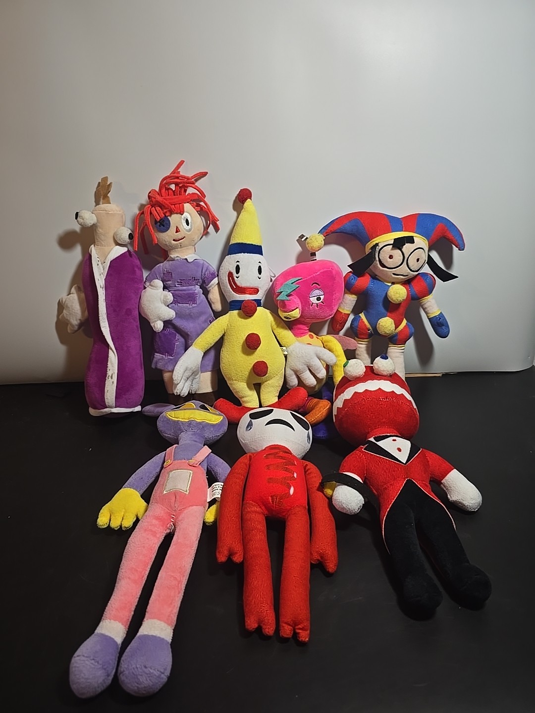 The Amazing Digital Circus Plush Lot Set of 8 Characters Pomni Jax ...