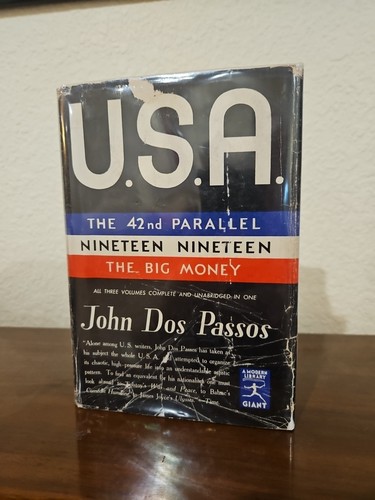 U.S.A The 42nd Parallel 1919 The Big Money John Dos Passos Modern Library 1937 - Picture 1 of 2