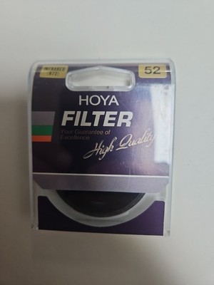 Hoya R72 Threaded 52mm Infrared Lens Filter IR Pass Filter for Camera Lens 