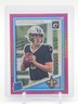 TYLER SHOUGH 2025 DONRUSS OPTIC PINK PRIZM RATED ROOKIE #223 SAINTS Q5939