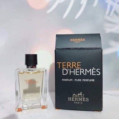 HERMÈS Hermes Terre D'Hermes Pure Parfum Fragrance 5ml Mini Size BNIB Dab On